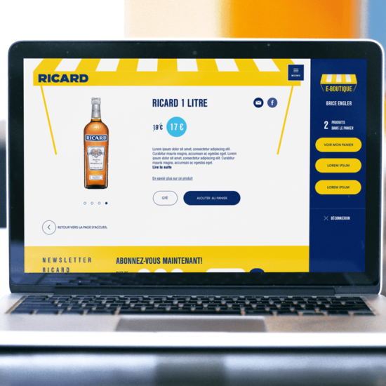 site e-commerce ricard